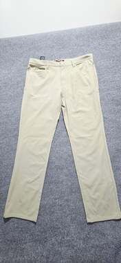 Kirkland Signature Men's 5-Pocket Performance Golf Pants Khaki Beige Size 36x32